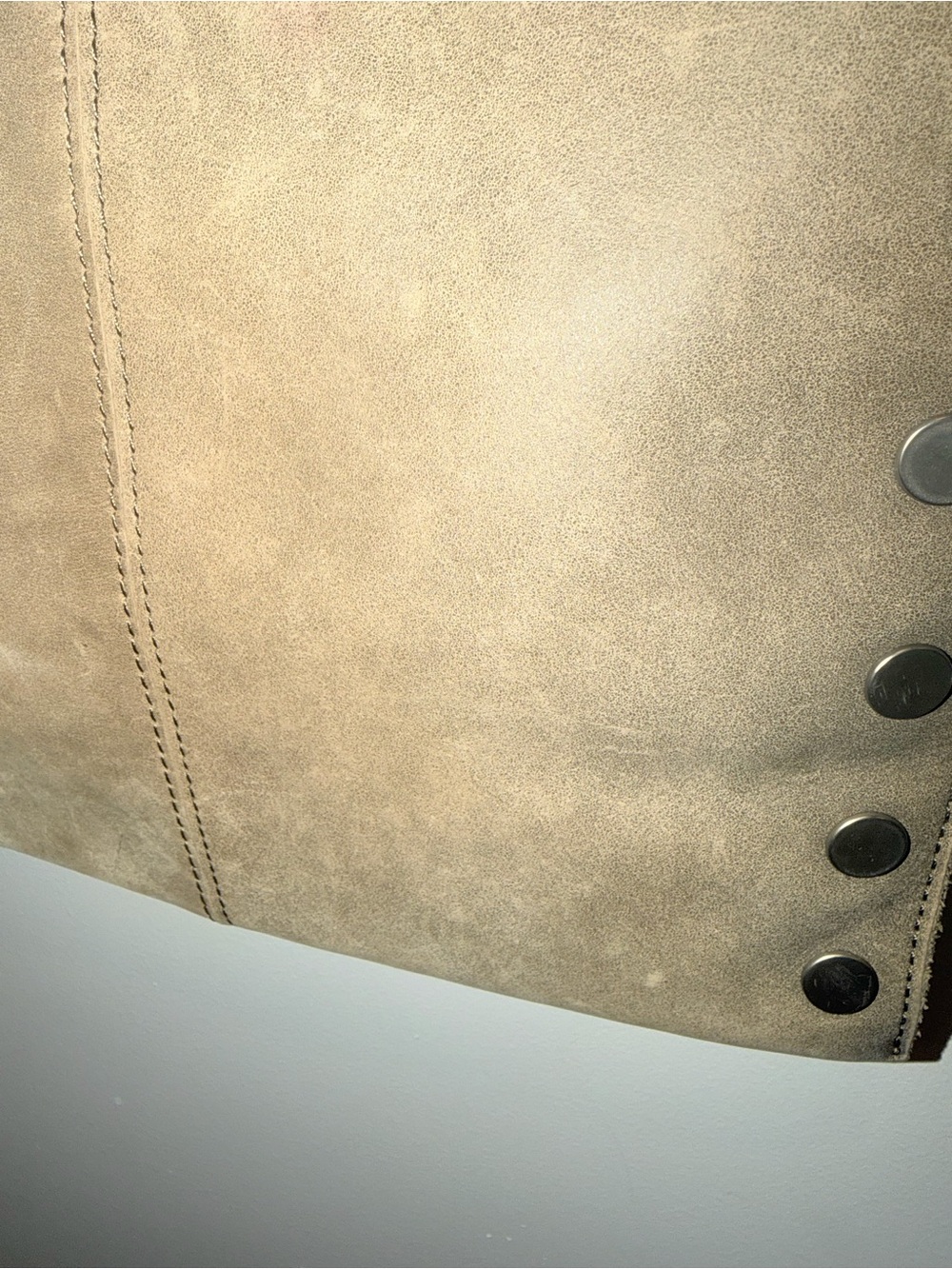 Hammitt LA Montana Black Leather Tan Suede Large Reversible Crossbody Bag - Picture 15 of 16